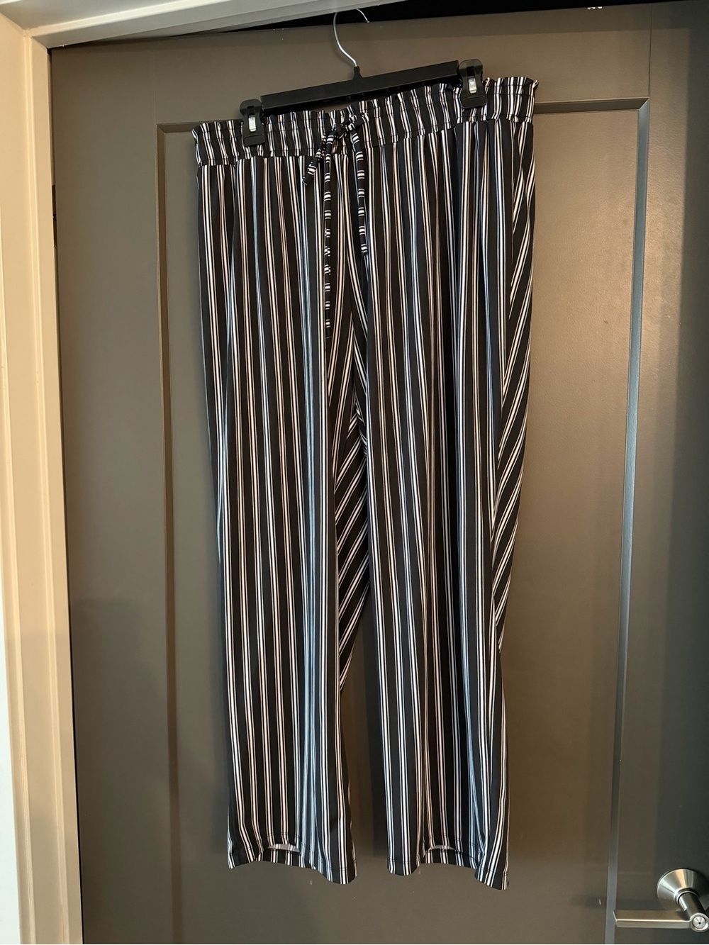Messini Vertical Stripe Wide Leg Flowy Pants size 1X Brand New!